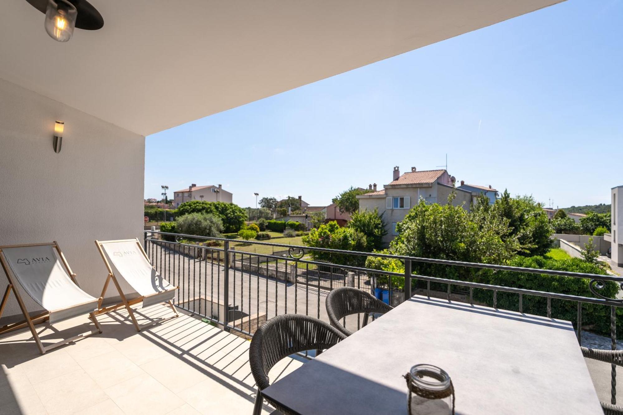 Luxury Apartments Villa San Avia 班约勒 外观 照片